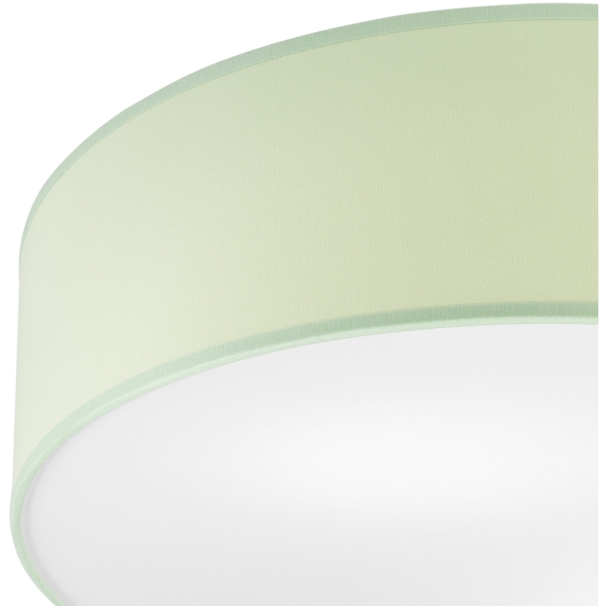 Candeeiro de tecto SIRJA PASTEL 2xE27/15W/230V Ø 45 cm verde