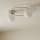 Candeeiro de tecto SOPRA 2xE14/10W/230V bege/branco