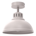 Candeeiro de tecto SVEN 1xE27/15W/230V Ø 21 cm creme