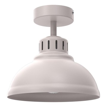 Candeeiro de tecto SVEN 1xE27/15W/230V Ø 21 cm creme