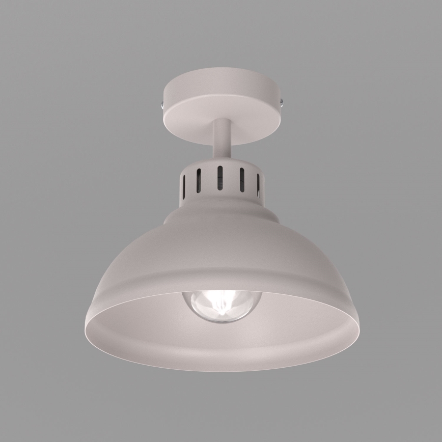 Candeeiro de tecto SVEN 1xE27/15W/230V Ø 21 cm creme