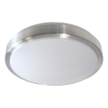 Candeeiro de tecto VINGTON 2xE27/60W/230 V Ø 33 cm prateado