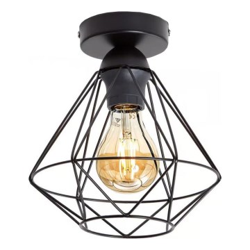Candeeiro de teto 1xE27/40W/230V preto
