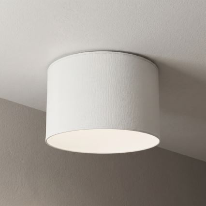 Candeeiro de teto ARDEN 1xE27/15W/230V Ø 40 cm branco