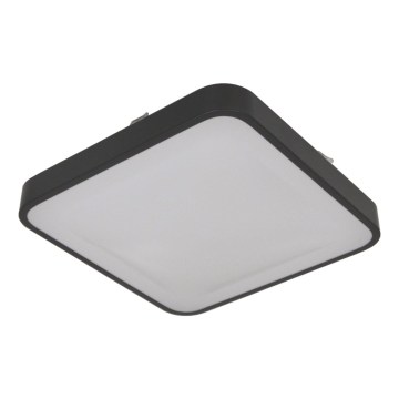 Candeeiro de teto com sensor WILTON 2xE27/60W/230V 33x33 cm antracite