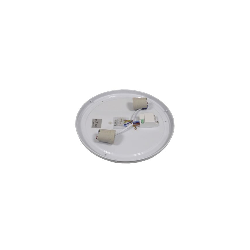 Candeeiro de teto com sensor WILTON 2xE27/60W/230V diâmetro 33 cm antracite