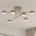 Candeeiro de teto de sobrepor HALO 6xGX53/10W/230V bege