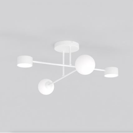 Candeeiro de teto de superfície HOLON 2xG9/8W/230V + 2xGX53/12W, branco