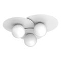 Candeeiro de teto FLAT 3xE27/15W/230V 55x60 cm branco