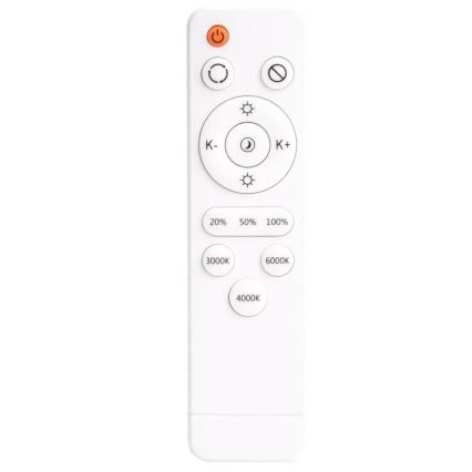 Candeeiro de teto fosco LED DESERT controlo remoto LED/72W/230V