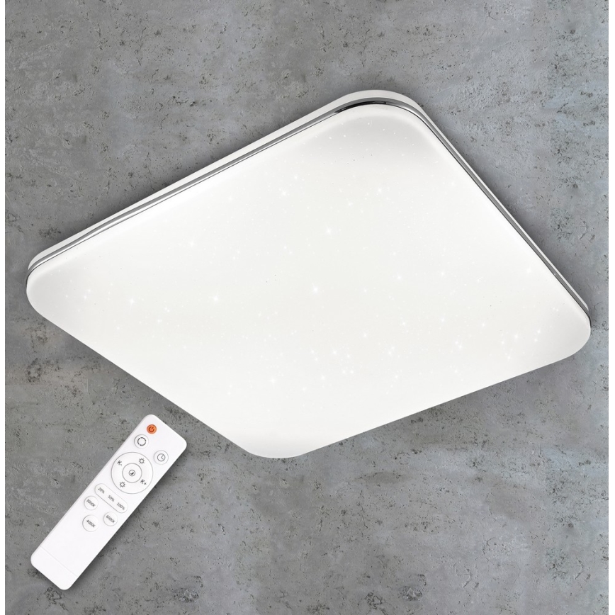 Candeeiro de teto fosco LED SYRIUS com comando LED/72W/230V