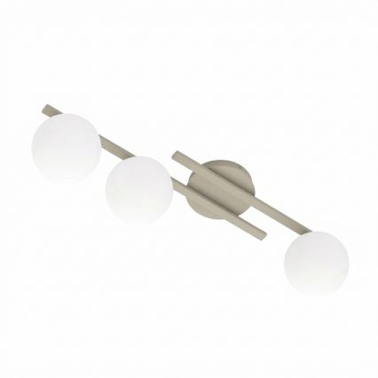 Candeeiro de teto KAIRO 3xE14/10W/230V bege