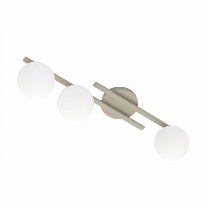 Candeeiro de teto KAIRO 3xE14/10W/230V bege