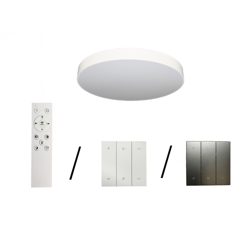 Candeeiro de teto LED 135W/230V 3000/4000/6500K diâmetro 80 cm branco