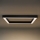 Candeeiro de teto LED/150W/230V 3000/4000/6500K 120x120 cm preto