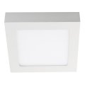 Candeeiro de teto LED/18W/230V 22,5x22,5 cm branco
