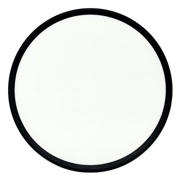 Candeeiro de teto LED/32W/230V 3000/4000/6500K Ø 40 cm preto