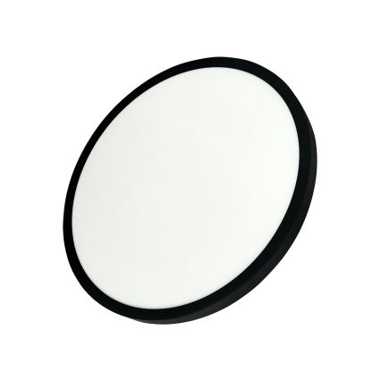 Candeeiro de teto LED/32W/230V 3000/4000/6500K Ø 40 cm preto