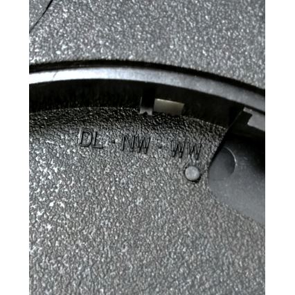 Candeeiro de teto LED/32W/230V 3000/4000/6500K Ø 40 cm preto