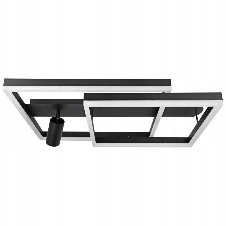 Candeeiro de teto LED/38W/230V + 1xGU10/30W preto