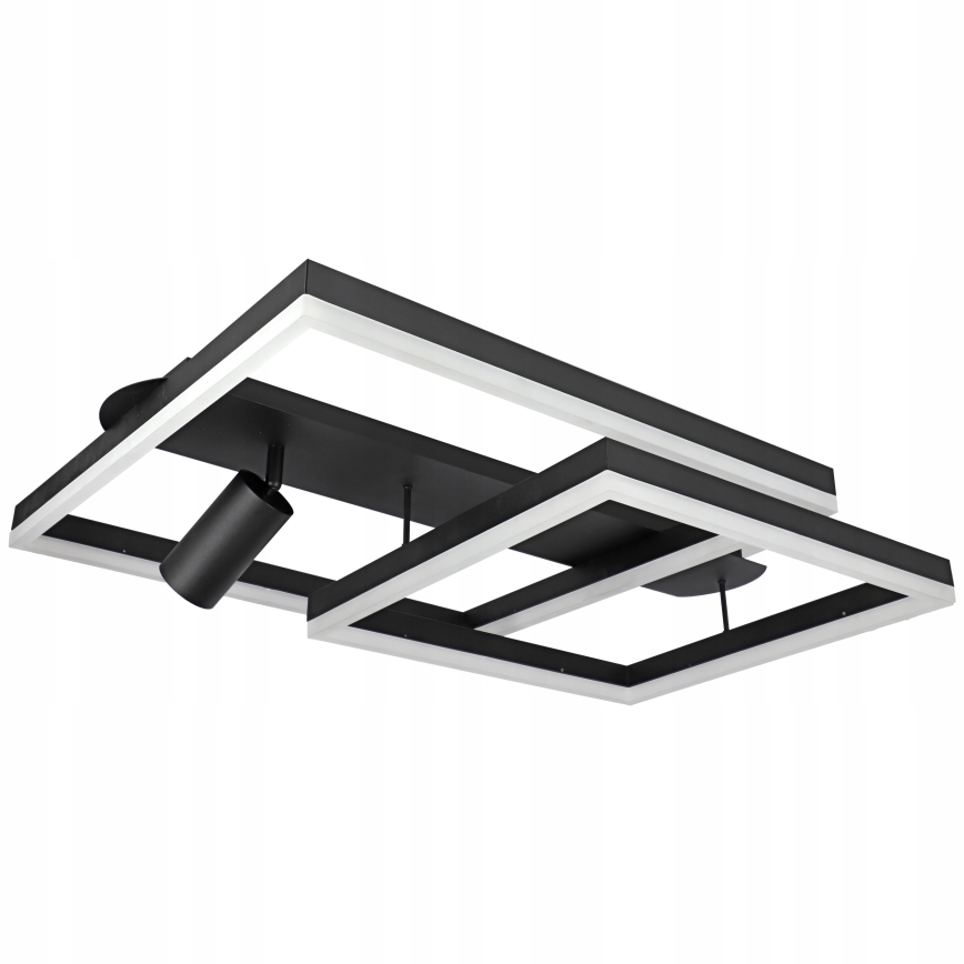Candeeiro de teto LED/38W/230V + 1xGU10/30W preto