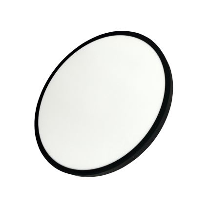 Candeeiro de teto LED/40W/230V 3000/4000/6500K Ø 50 cm preto