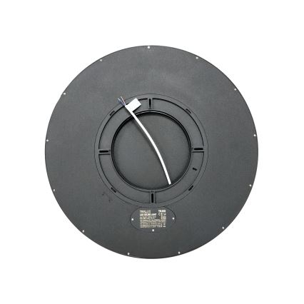 Candeeiro de teto LED/40W/230V 3000/4000/6500K Ø 50 cm preto