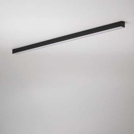 Candeeiro de tecto LED ALLDAY BASIC LED/20/30/40W/230V 2700/4000/6000K 120 cm preto