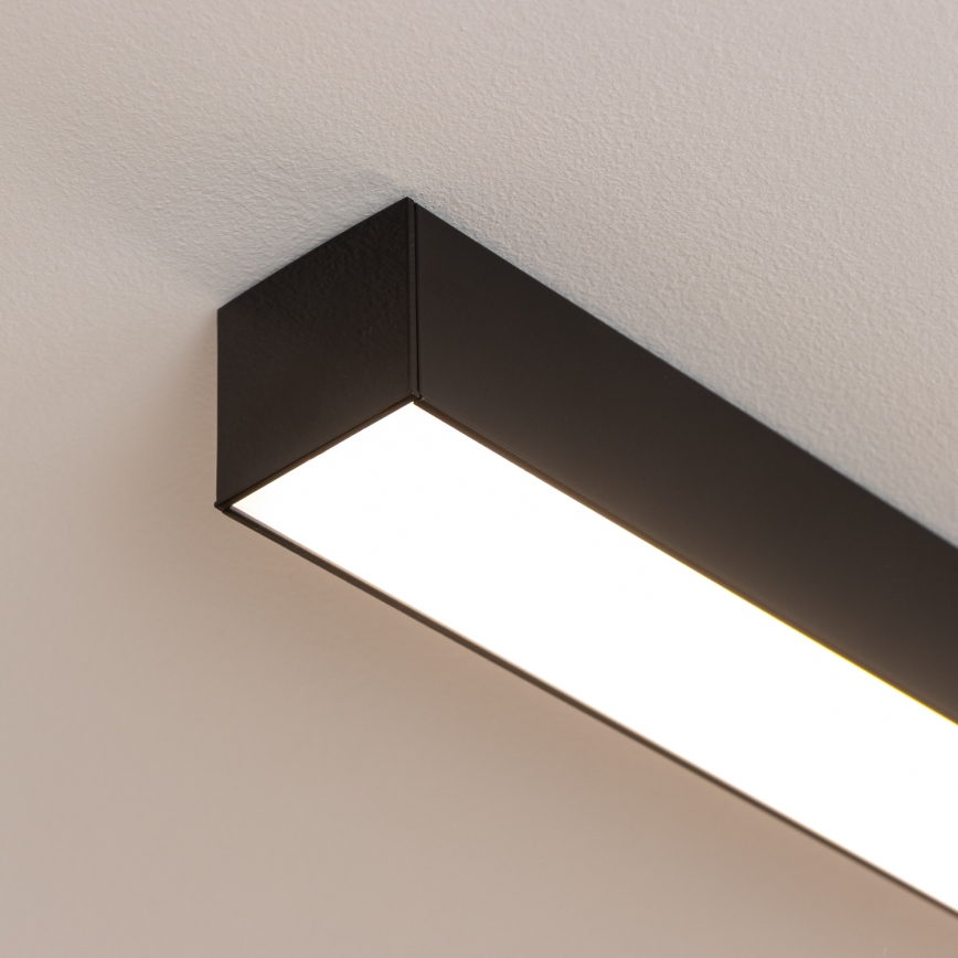 Candeeiro de tecto LED ALLDAY BASIC LED/20/30/40W/230V 2700/4000/6000K 120 cm preto