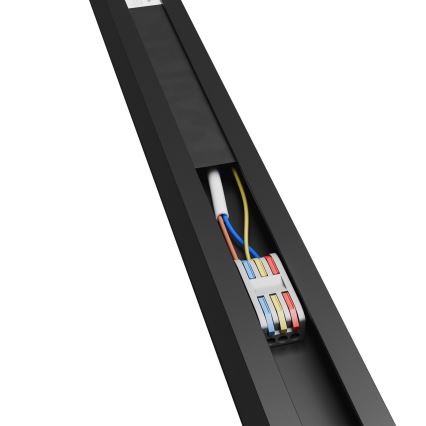 Candeeiro de tecto LED ALLDAY BASIC LED/20/30/40W/230V 2700/4000/6000K 120 cm preto
