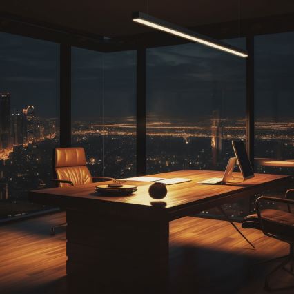 Candeeiro de teto LED ALLDAY BASIC LED/40W/230V 2700/4000/6000K preto