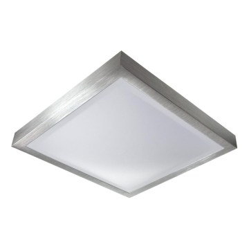 Candeeiro de teto LED com sensor de movimento e sensor crepuscular VITALI LED/24W/230V 4000K 33x33 cm cromado mate