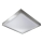 Candeeiro de teto LED com sensor de movimento e sensor crepuscular VITALI LED/24W/230V 4000K 33x33 cm cromado mate