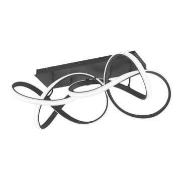 Candeeiro de teto LED dimável INDIGO LED/64W/230V preto