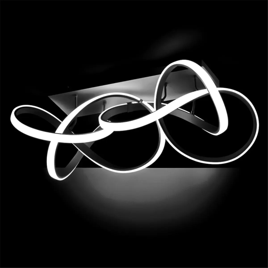 Candeeiro de teto LED dimável INDIGO LED/64W/230V preto