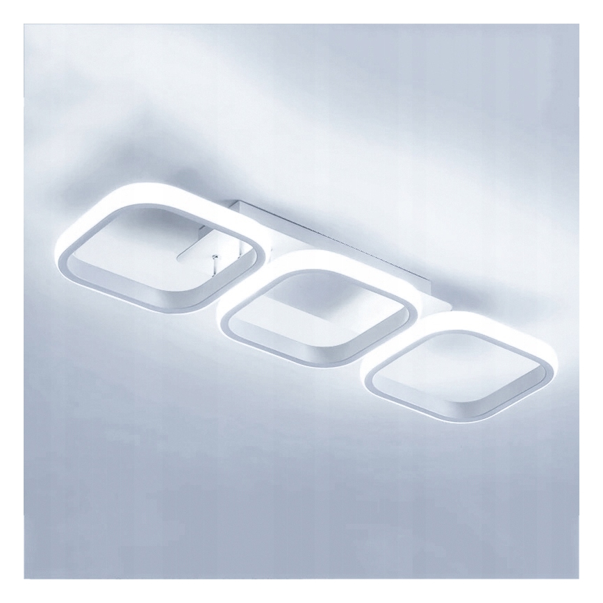 Luminária de teto LED dimerizável LED/33W/230V 3000-6500K branca Wi-Fi Tuya + controlo remoto