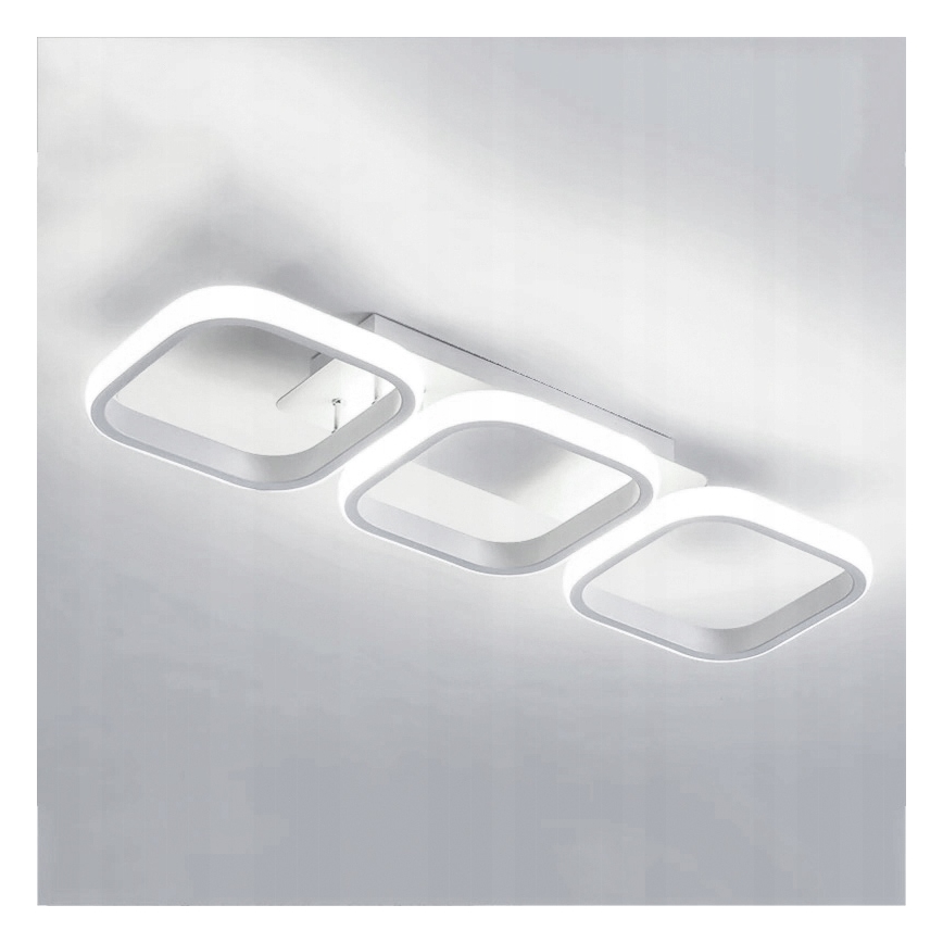 Luminária de teto LED dimerizável LED/33W/230V 3000-6500K branca Wi-Fi Tuya + controlo remoto