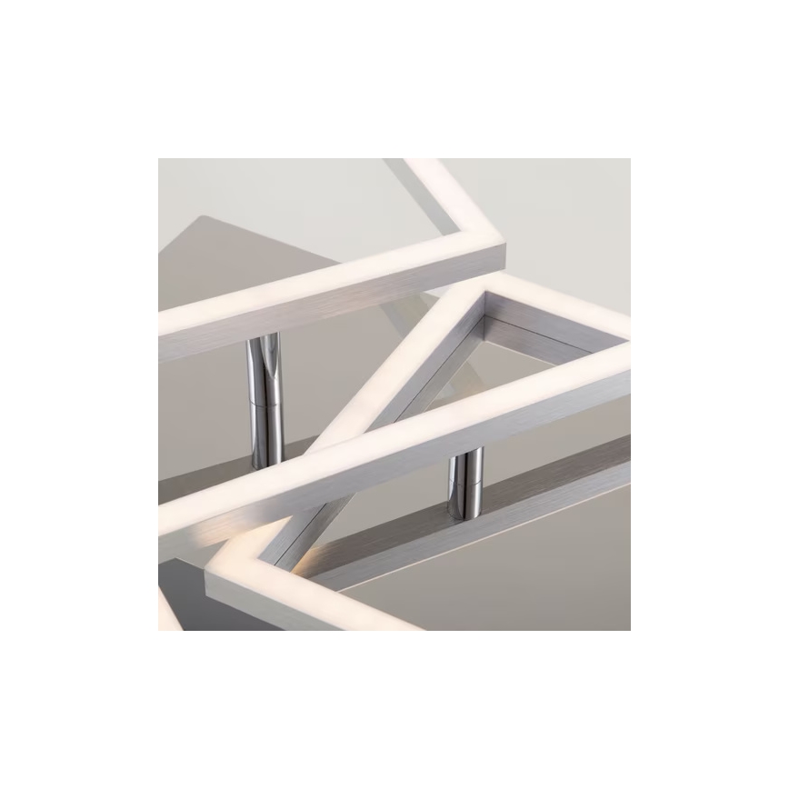 Candeeiro de teto LED dimerizável LED/42W/230V 3000K cromo fosco