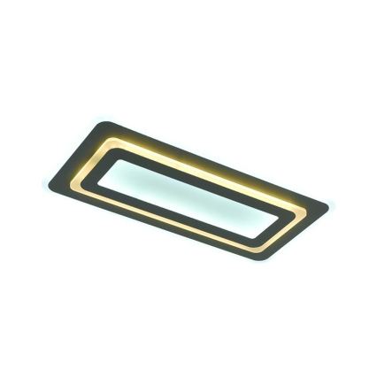 Plafon de teto LED dimerizável 85W/230V 3000-6500K cinzento + comando remoto
