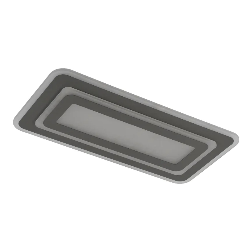 Plafon de teto LED dimerizável 85W/230V 3000-6500K cinzento + comando remoto