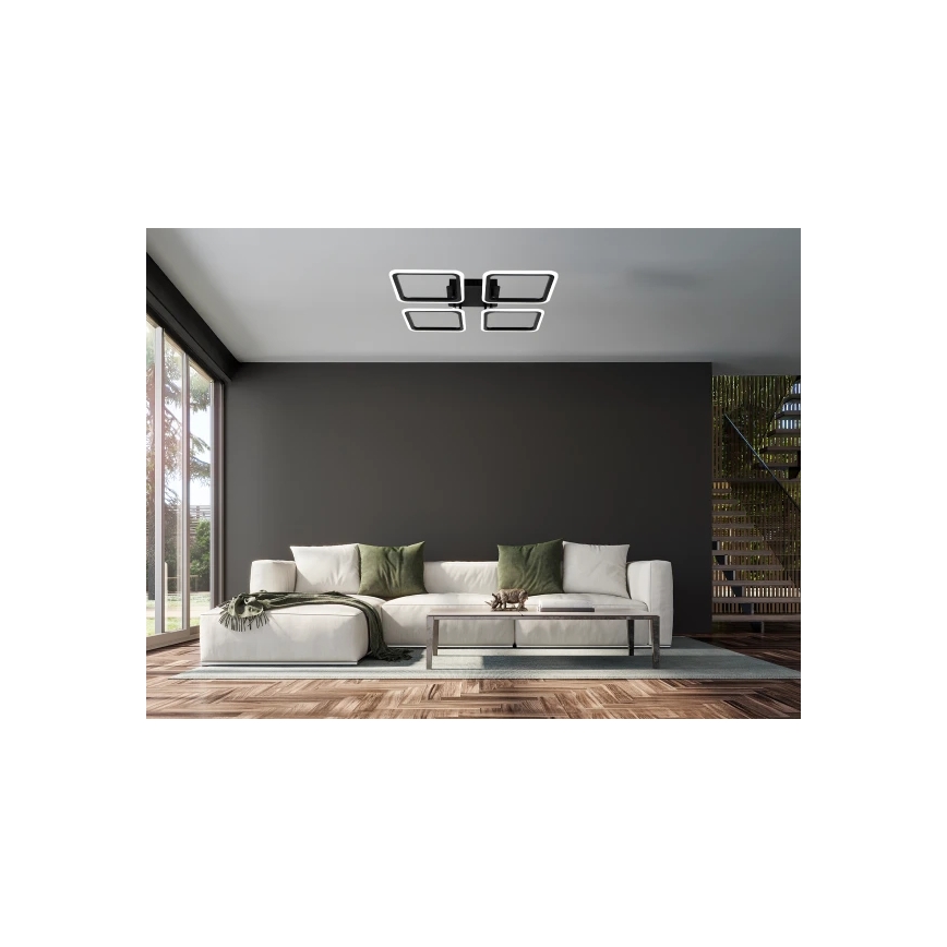 Candeeiro de teto LED dimerizável LED/95W/230V 3000-6500K + controlo remoto