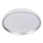 Candeeiro de teto LED dimerizável LIXAN LED/65W/230V 3000-6500K Ø 48,6 cm branco/prateado + comando remoto