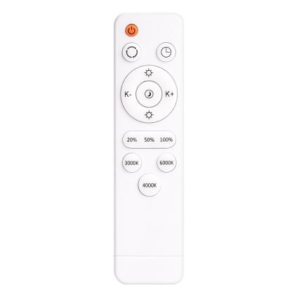 Luminária de tecto LED dimerizável PIRIUS LED/80W/230V + comando remoto