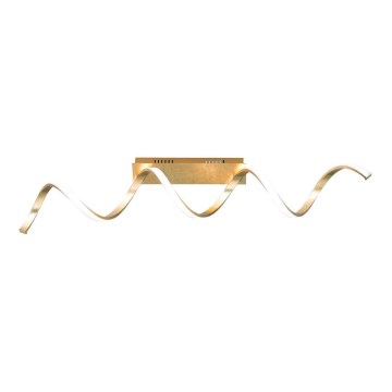 Candeeiro de teto LED dimerizável RUSSEL LED/32W/230V dourado