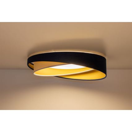 Luminária de teto LED regulável SMART GALAXY MODERN LED/24W/230V 3000–6500K Ø 55 cm azul/branco/dourado + comando remoto