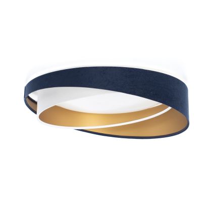 Luminária de teto LED regulável SMART GALAXY MODERN LED/24W/230V 3000–6500K Ø 55 cm azul/branco/dourado + comando remoto