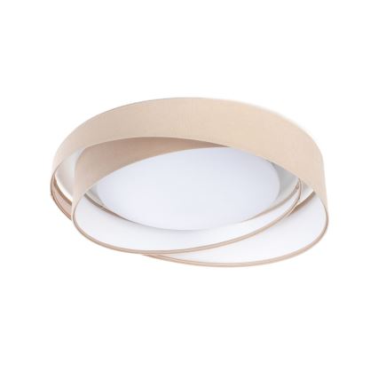 Luminária de teto LED dimerizável SMART GALAXY MODERN LED/24W/230V 3000-6500K diâmetro 55 cm bege/branca + controlo remoto