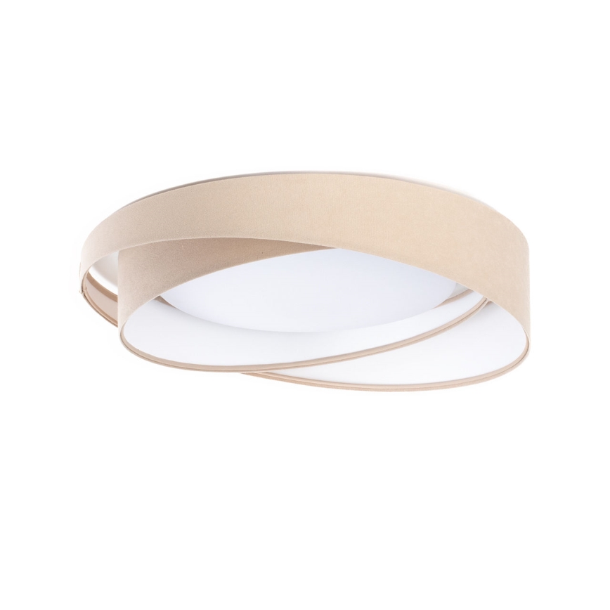 Luminária de teto LED dimerizável SMART GALAXY MODERN LED/24W/230V 3000-6500K diâmetro 55 cm bege/branca + controlo remoto