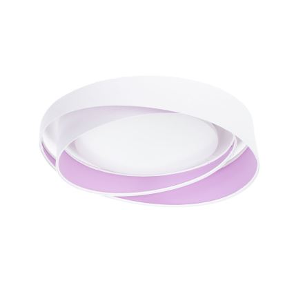 Candeeiro de teto LED dimerizável SMART GALAXY MODERN LED/24W/230V 3000-6500K Ø 55 cm branco/roxo + controlo remoto