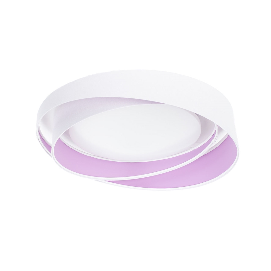 Candeeiro de teto LED dimerizável SMART GALAXY MODERN LED/24W/230V 3000-6500K Ø 55 cm branco/roxo + controlo remoto